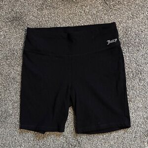 Juicy Couture Women's Black Bike Shorts